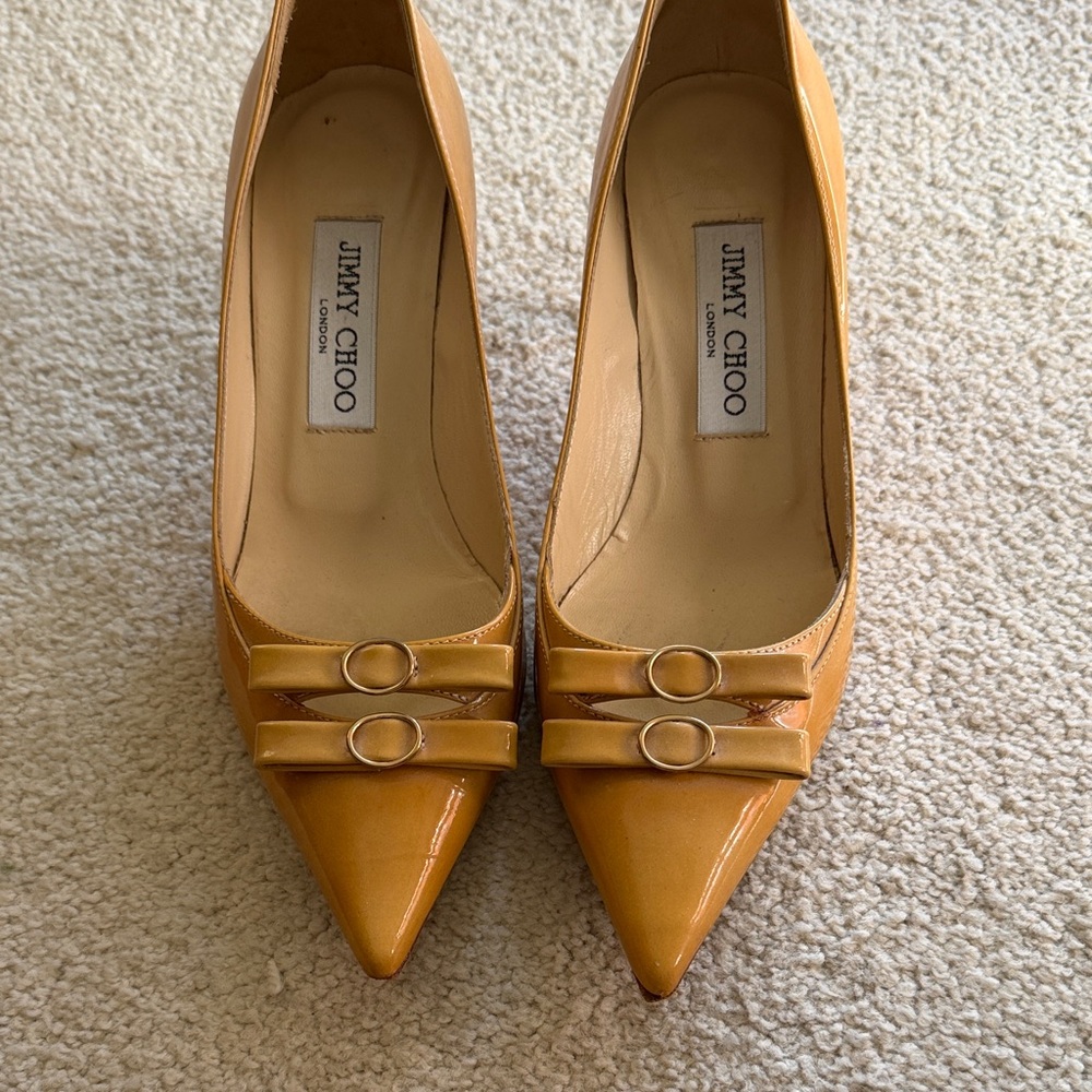 Jimmy Choo Darker Beige Heels